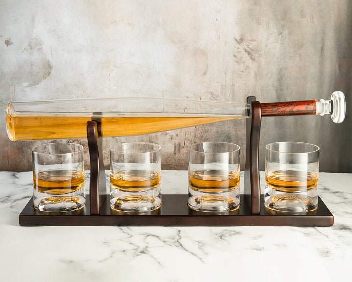 Baseball Bat Decanter Set - Whisky & Wine Decanters Australia