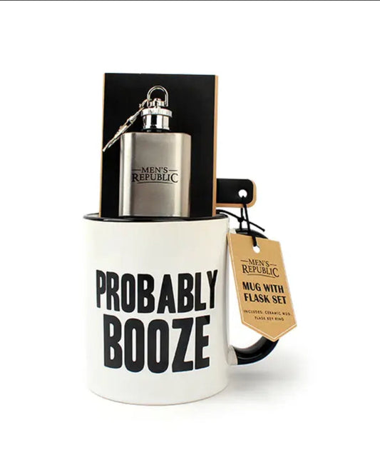 Men's Republic Mug Set - Probably Booze - Whisky & Wine Decanters Australia